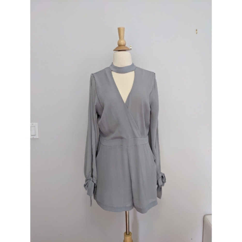 Gray Romper